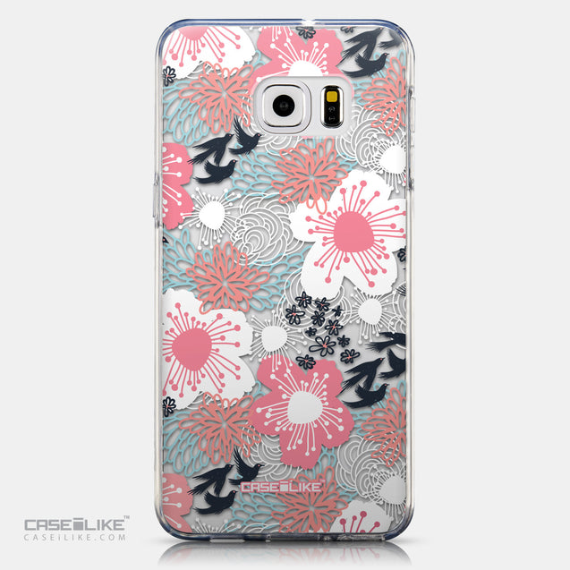 CASEiLIKE Samsung Galaxy S6 Edge Plus back cover Japanese Floral 2255