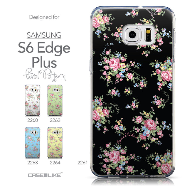 Collection - CASEiLIKE Samsung Galaxy S6 Edge Plus back cover Floral Rose Classic 2261