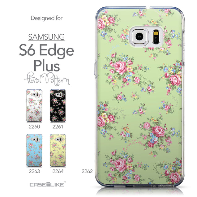 Collection - CASEiLIKE Samsung Galaxy S6 Edge Plus back cover Floral Rose Classic 2262