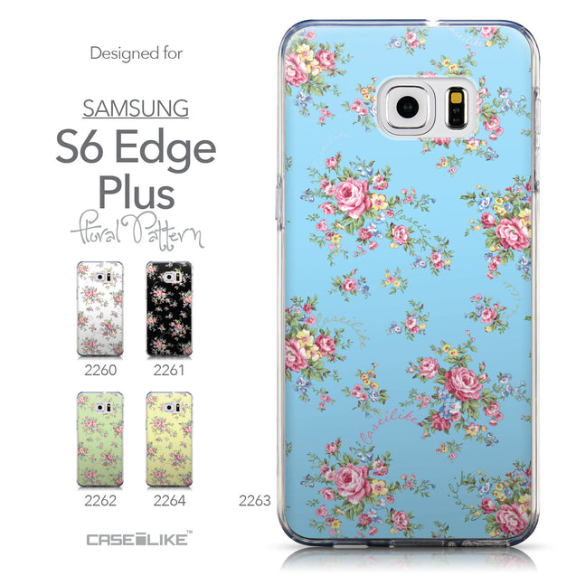 Collection - CASEiLIKE Samsung Galaxy S6 Edge Plus back cover Floral Rose Classic 2263