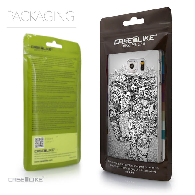 Packaging - CASEiLIKE Samsung Galaxy S6 Edge Plus back cover Mandala Art 2300
