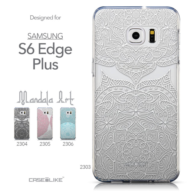 Collection - CASEiLIKE Samsung Galaxy S6 Edge Plus back cover Mandala Art 2303