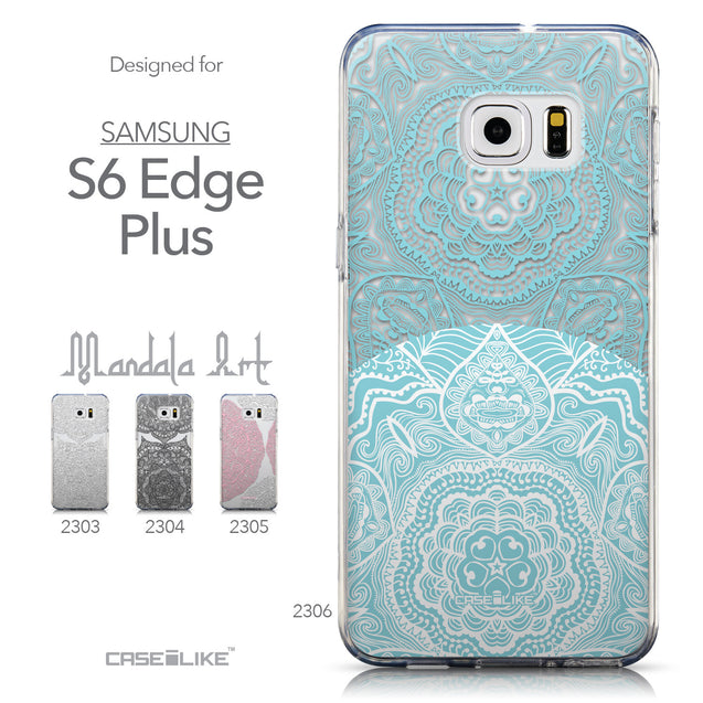 Collection - CASEiLIKE Samsung Galaxy S6 Edge Plus back cover Mandala Art 2306