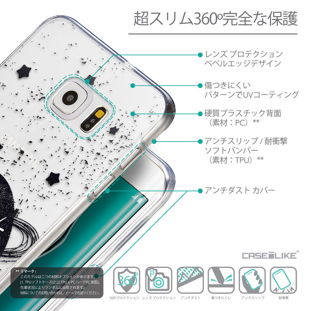 Details in Japanese - CASEiLIKE Samsung Galaxy S6 Edge Plus back cover Quote 2401