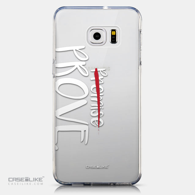 CASEiLIKE Samsung Galaxy S6 Edge Plus back cover Quote 2409