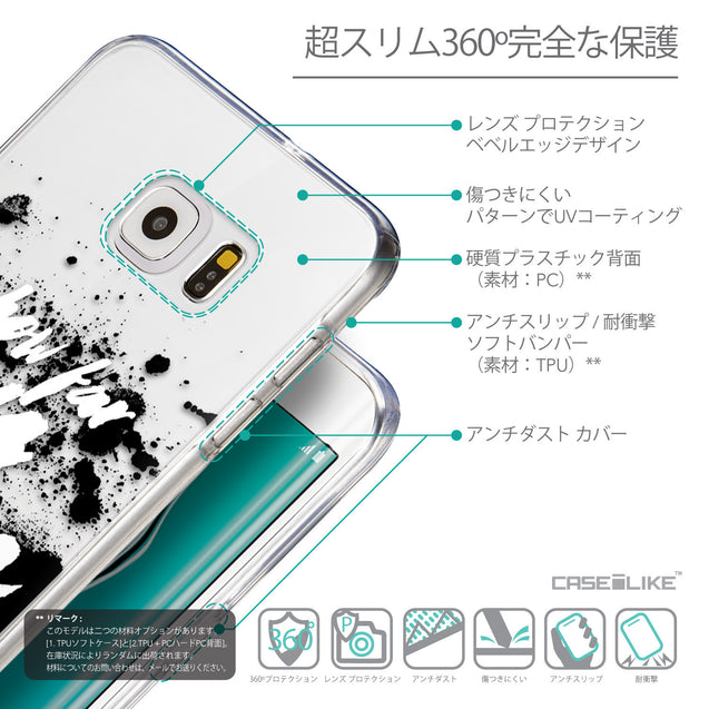 Details in Japanese - CASEiLIKE Samsung Galaxy S6 Edge Plus back cover Quote 2413