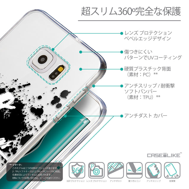 Details in Japanese - CASEiLIKE Samsung Galaxy S6 Edge Plus back cover Quote 2415