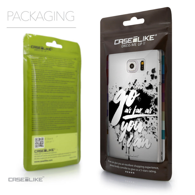 Packaging - CASEiLIKE Samsung Galaxy S6 Edge Plus back cover Quote 2415