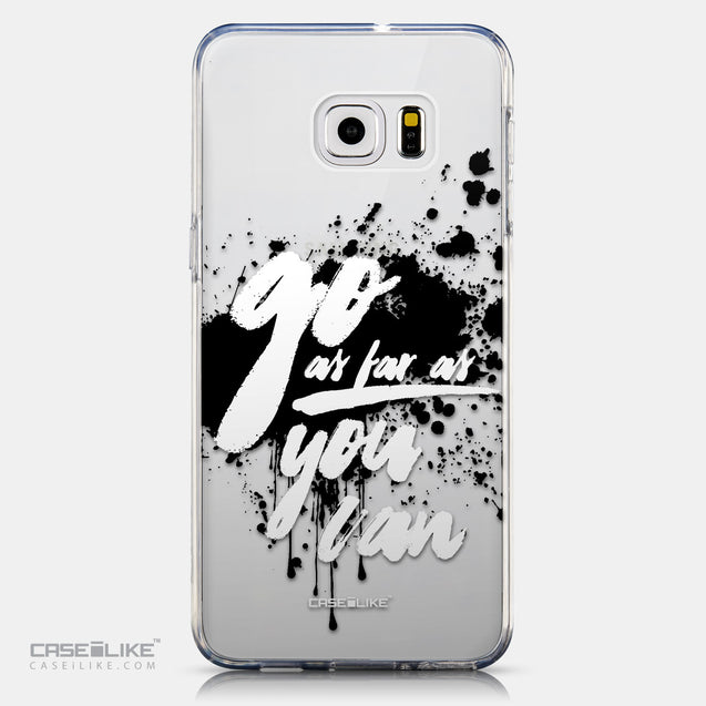 CASEiLIKE Samsung Galaxy S6 Edge Plus back cover Quote 2415