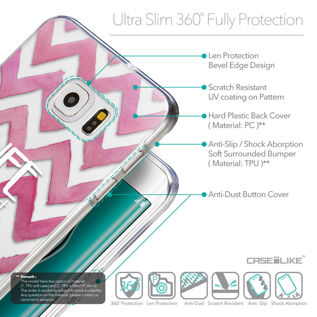 Details in English - CASEiLIKE Samsung Galaxy S6 Edge Plus back cover Quote 2419