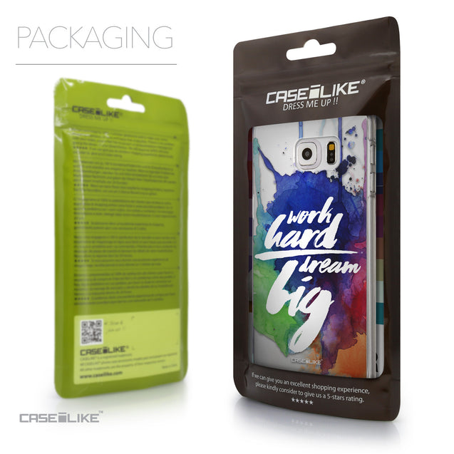 Packaging - CASEiLIKE Samsung Galaxy S6 Edge Plus back cover Quote 2422