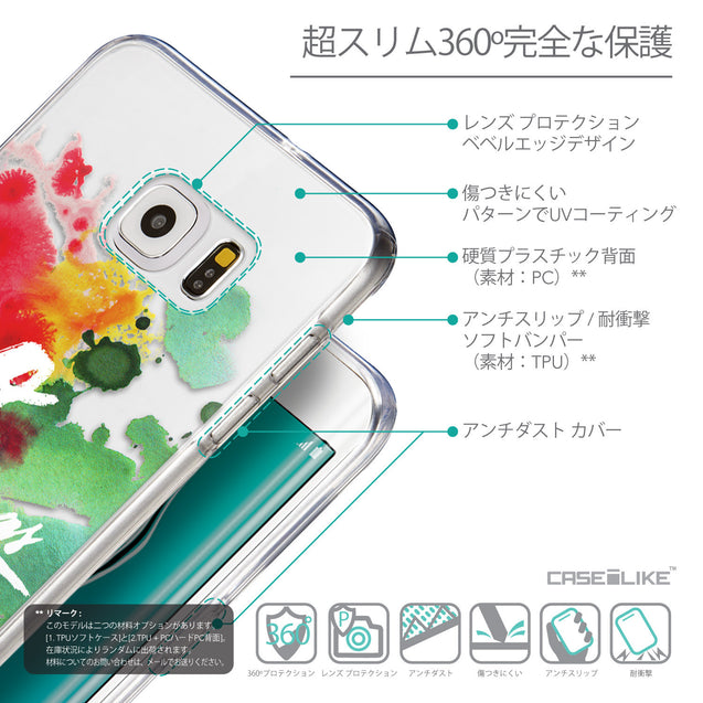 Details in Japanese - CASEiLIKE Samsung Galaxy S6 Edge Plus back cover Quote 2424