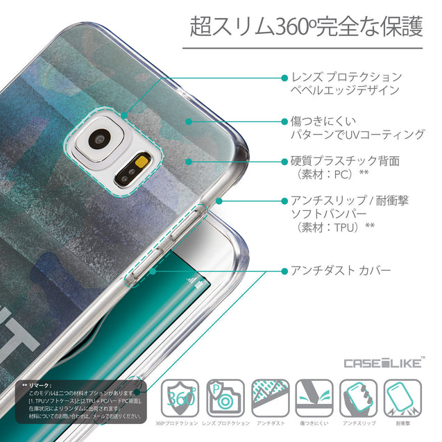 Details in Japanese - CASEiLIKE Samsung Galaxy S6 Edge Plus back cover Quote 2431