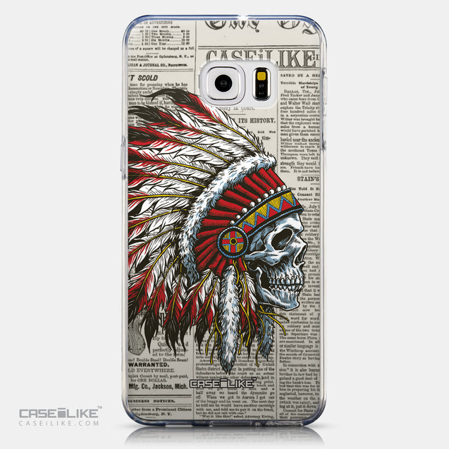 CASEiLIKE Samsung Galaxy S6 Edge Plus back cover Art of Skull 2522