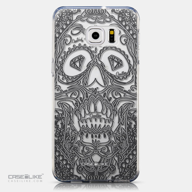 CASEiLIKE Samsung Galaxy S6 Edge Plus back cover Art of Skull 2524