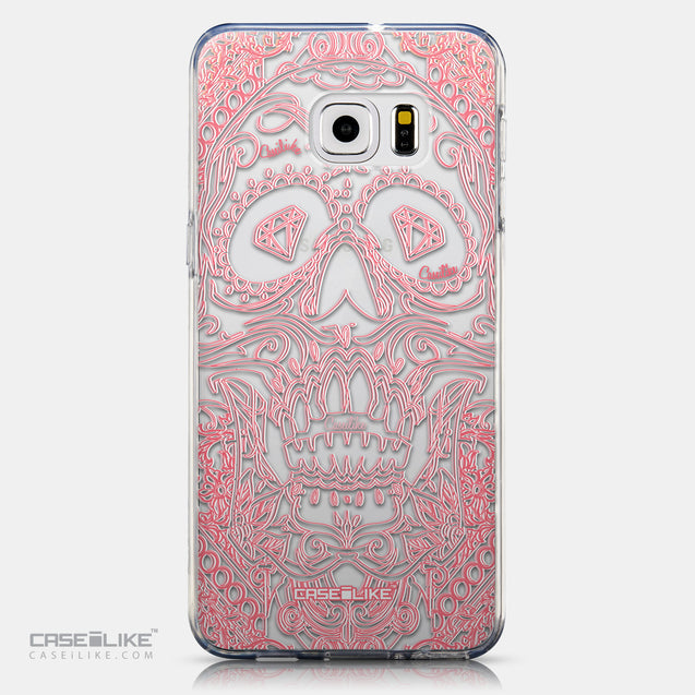 CASEiLIKE Samsung Galaxy S6 Edge Plus back cover Art of Skull 2525