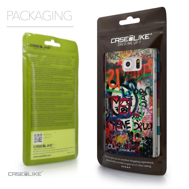 Packaging - CASEiLIKE Samsung Galaxy S6 Edge Plus back cover Graffiti 2721