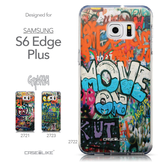 Collection - CASEiLIKE Samsung Galaxy S6 Edge Plus back cover Graffiti 2722