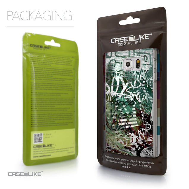 Packaging - CASEiLIKE Samsung Galaxy S6 Edge Plus back cover Graffiti 2728