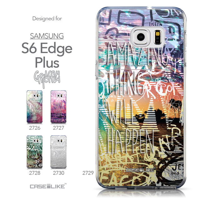 Collection - CASEiLIKE Samsung Galaxy S6 Edge Plus back cover Graffiti 2729