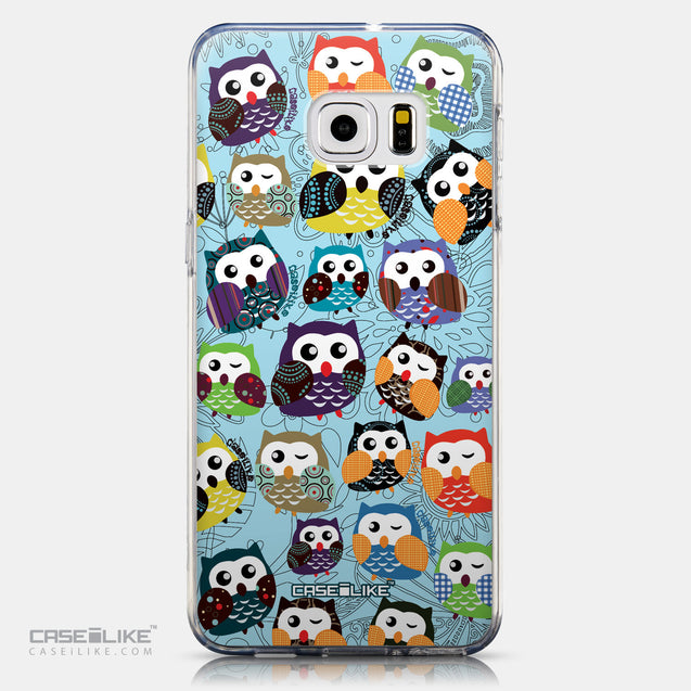 CASEiLIKE Samsung Galaxy S6 Edge Plus back cover Owl Graphic Design 3312
