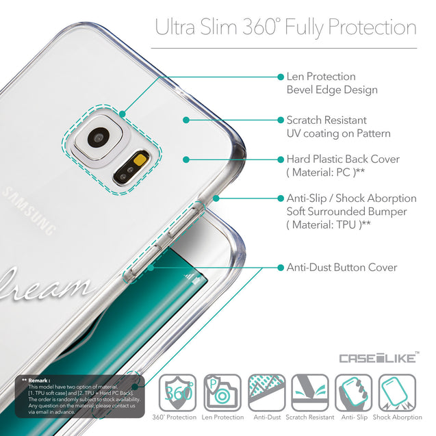 Details in English - CASEiLIKE Samsung Galaxy S6 Edge Plus back cover Owl Graphic Design 3314