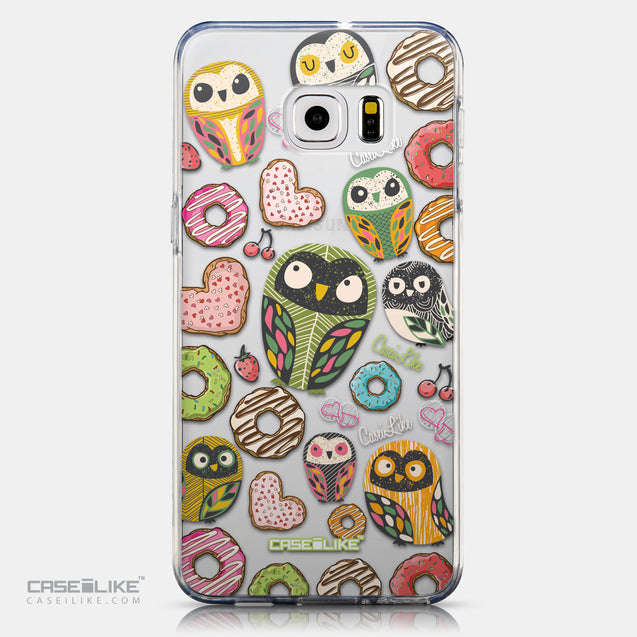 CASEiLIKE Samsung Galaxy S6 Edge Plus back cover Owl Graphic Design 3315