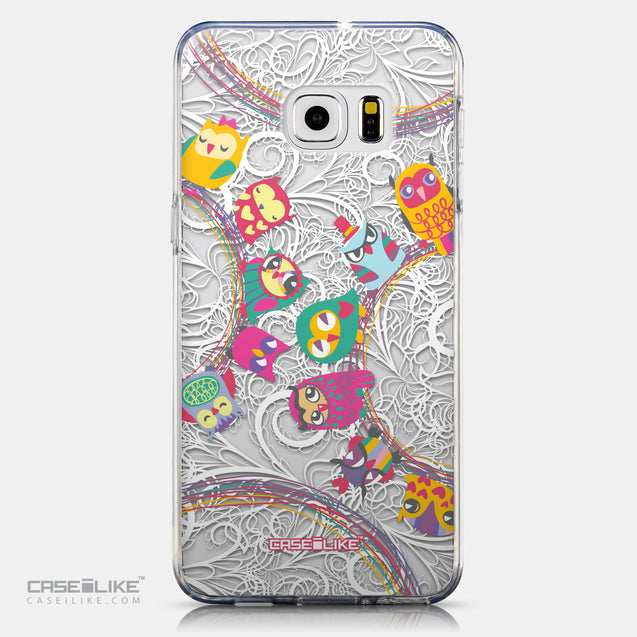 CASEiLIKE Samsung Galaxy S6 Edge Plus back cover Owl Graphic Design 3316