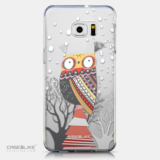 CASEiLIKE Samsung Galaxy S6 Edge Plus back cover Owl Graphic Design 3317