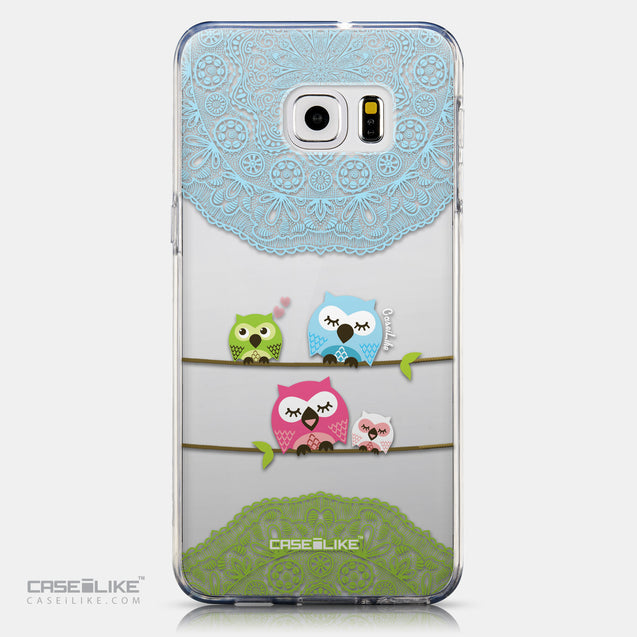 CASEiLIKE Samsung Galaxy S6 Edge Plus back cover Owl Graphic Design 3318