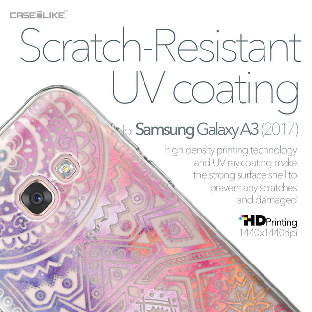 Samsung Galaxy A3 (2017) case Indian Line Art 2065 with UV-Coating Scratch-Resistant Case | CASEiLIKE.com
