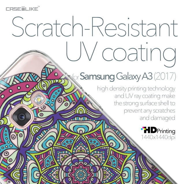 Samsung Galaxy A3 (2017) case Mandala Art 2094 with UV-Coating Scratch-Resistant Case | CASEiLIKE.com