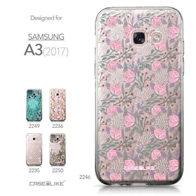 Samsung Galaxy A3 (2017) case Flowers Herbs 2246 Collection | CASEiLIKE.com