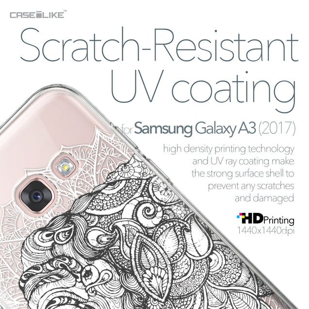 Samsung Galaxy A3 (2017) case Mandala Art 2300 with UV-Coating Scratch-Resistant Case | CASEiLIKE.com