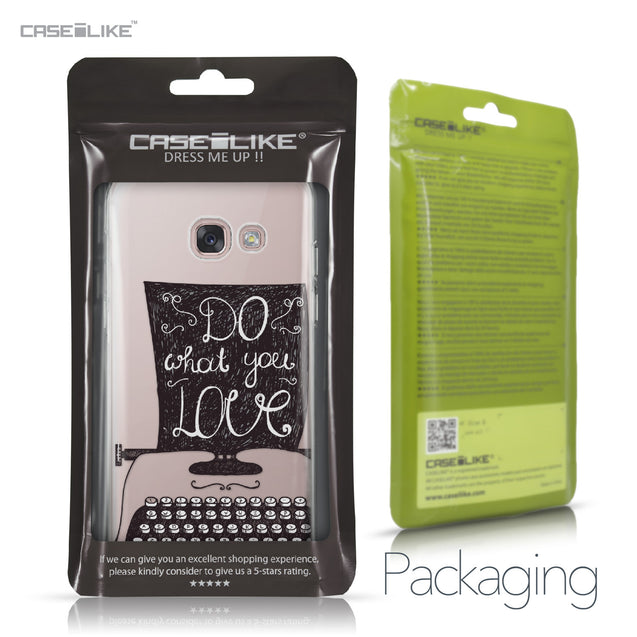 Samsung Galaxy A3 (2017) case Quote 2400 Retail Packaging | CASEiLIKE.com