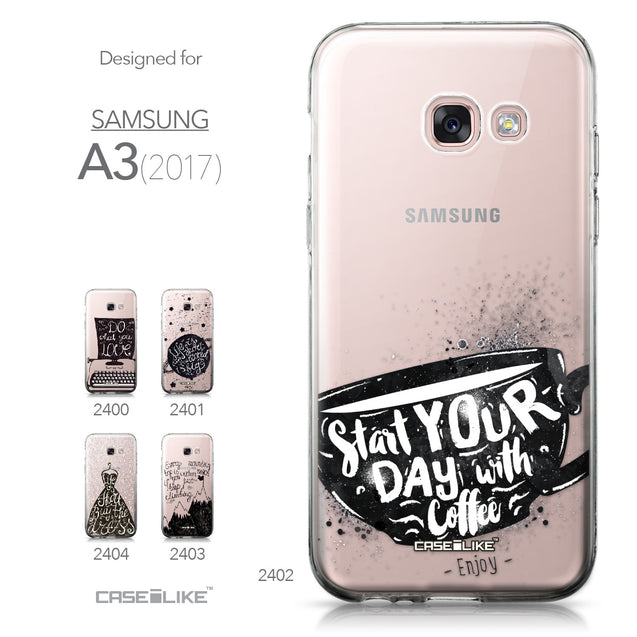 Samsung Galaxy A3 (2017) case Quote 2402 Collection | CASEiLIKE.com