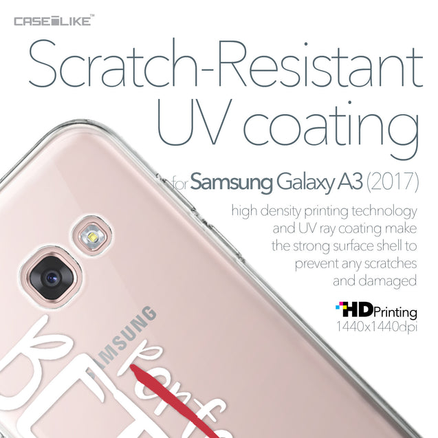 Samsung Galaxy A3 (2017) case Quote 2410 with UV-Coating Scratch-Resistant Case | CASEiLIKE.com
