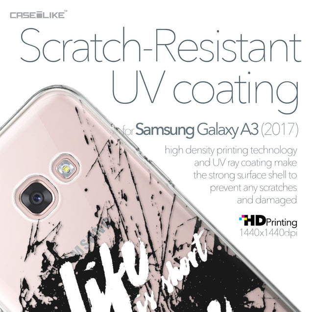 Samsung Galaxy A3 (2017) case Quote 2416 with UV-Coating Scratch-Resistant Case | CASEiLIKE.com