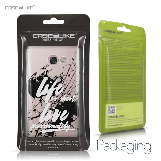 Samsung Galaxy A3 (2017) case Quote 2416 Retail Packaging | CASEiLIKE.com