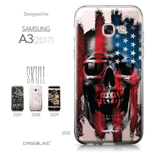 Samsung Galaxy A3 (2017) case Art of Skull 2532 Collection | CASEiLIKE.com