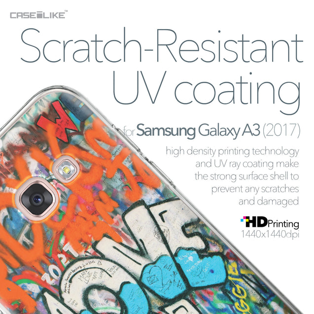 Samsung Galaxy A3 (2017) case Graffiti 2722 with UV-Coating Scratch-Resistant Case | CASEiLIKE.com
