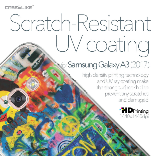 Samsung Galaxy A3 (2017) case Graffiti 2723 with UV-Coating Scratch-Resistant Case | CASEiLIKE.com