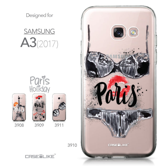 Samsung Galaxy A3 (2017) case Paris Holiday 3910 Collection | CASEiLIKE.com