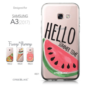 Samsung Galaxy A3 (2017) case Water Melon 4821 Collection | CASEiLIKE.com