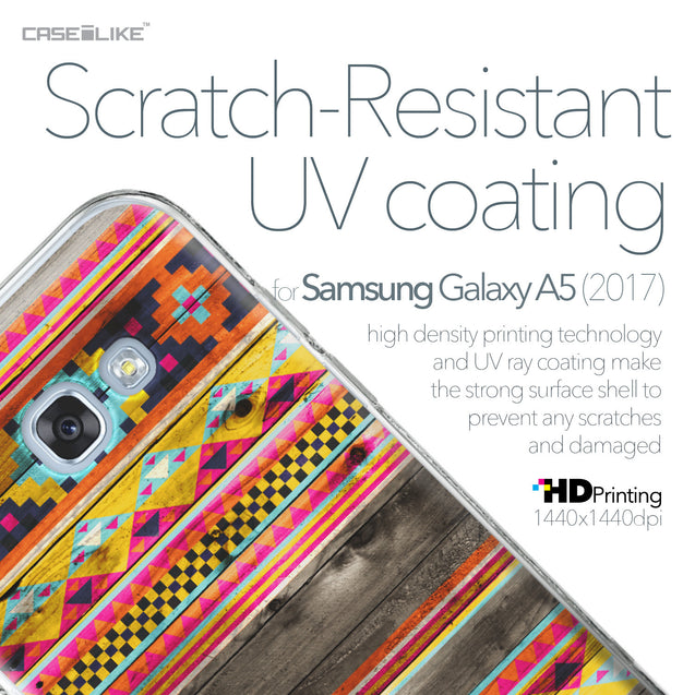 Samsung Galaxy A5 (2017) case Indian Tribal Theme Pattern 2048 with UV-Coating Scratch-Resistant Case | CASEiLIKE.com