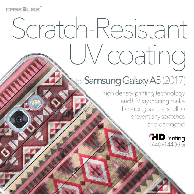 Samsung Galaxy A5 (2017) case Indian Tribal Theme Pattern 2057 with UV-Coating Scratch-Resistant Case | CASEiLIKE.com
