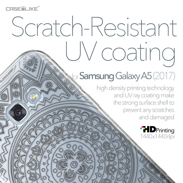 Samsung Galaxy A5 (2017) case Indian Line Art 2063 with UV-Coating Scratch-Resistant Case | CASEiLIKE.com