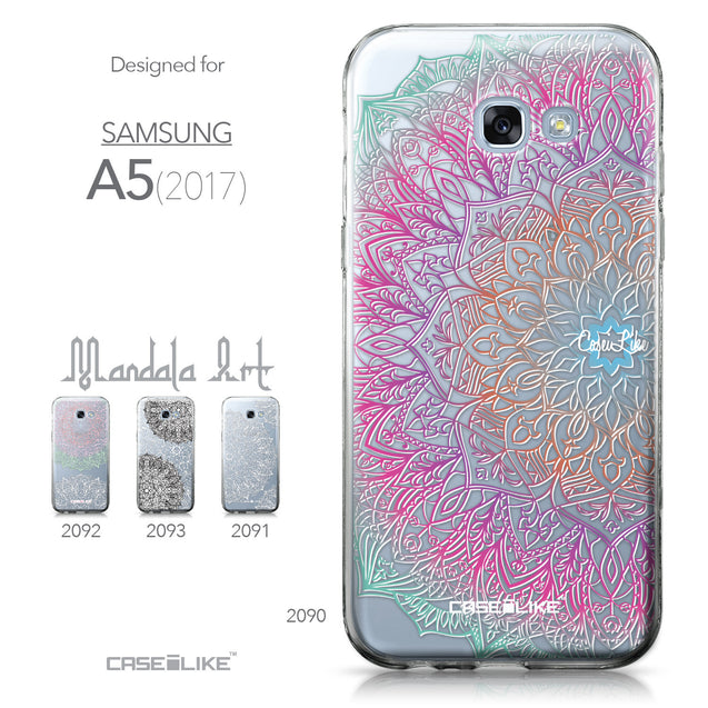 Samsung Galaxy A5 (2017) case Mandala Art 2090 Collection | CASEiLIKE.com