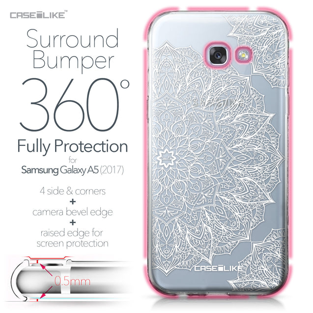 Samsung Galaxy A5 (2017) case Mandala Art 2091 Bumper Case Protection | CASEiLIKE.com