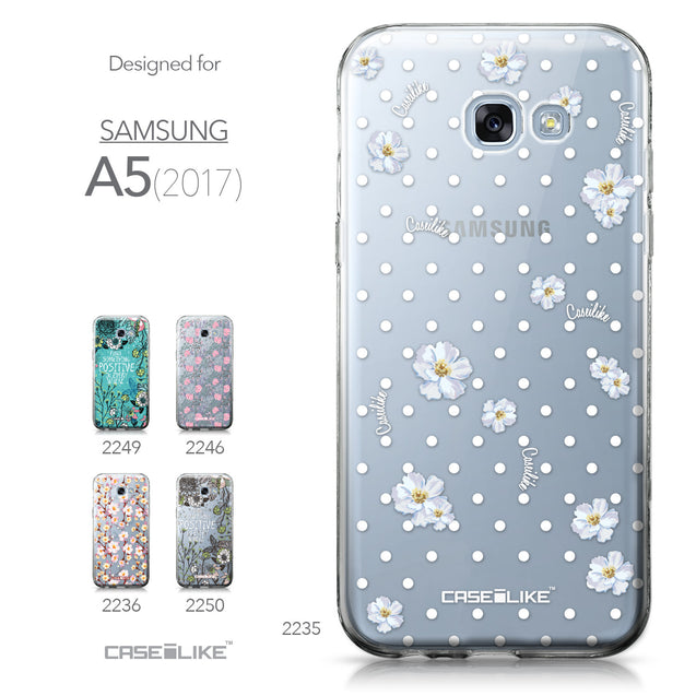 Samsung Galaxy A5 (2017) case Watercolor Floral 2235 Collection | CASEiLIKE.com